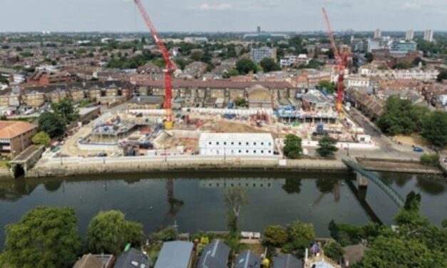 Twickenham Riverside shows visible progress