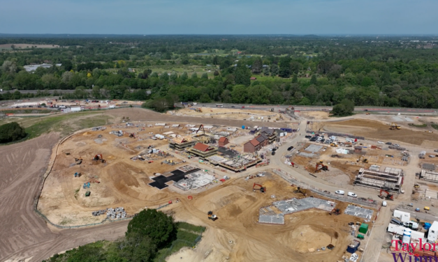 Drone footage of Wisley Acres released