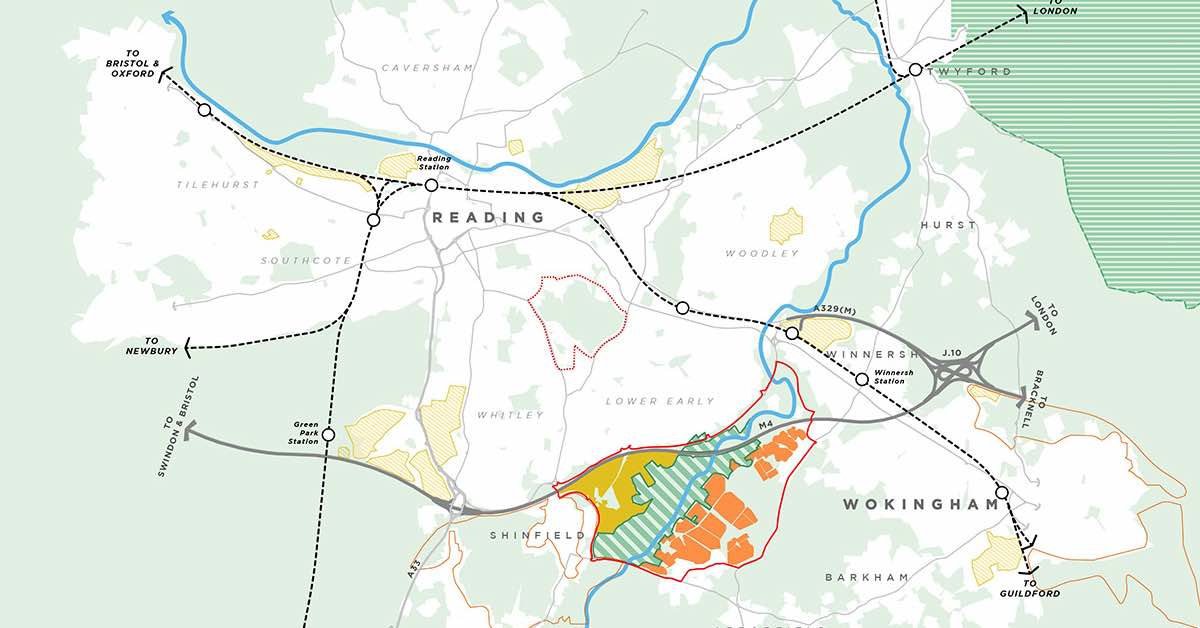 4,000-home Loddon Garden Village plans go on show