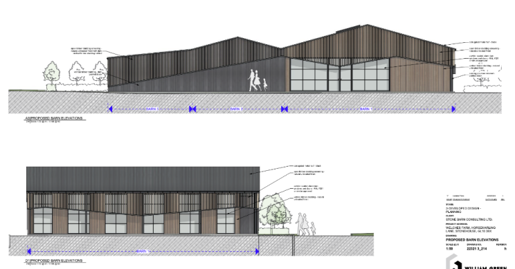 Cotswolds farm plans co-working barn conversion